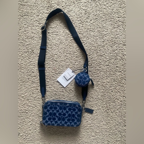 Coach Handbags - Coach demin Crossbody Nwts